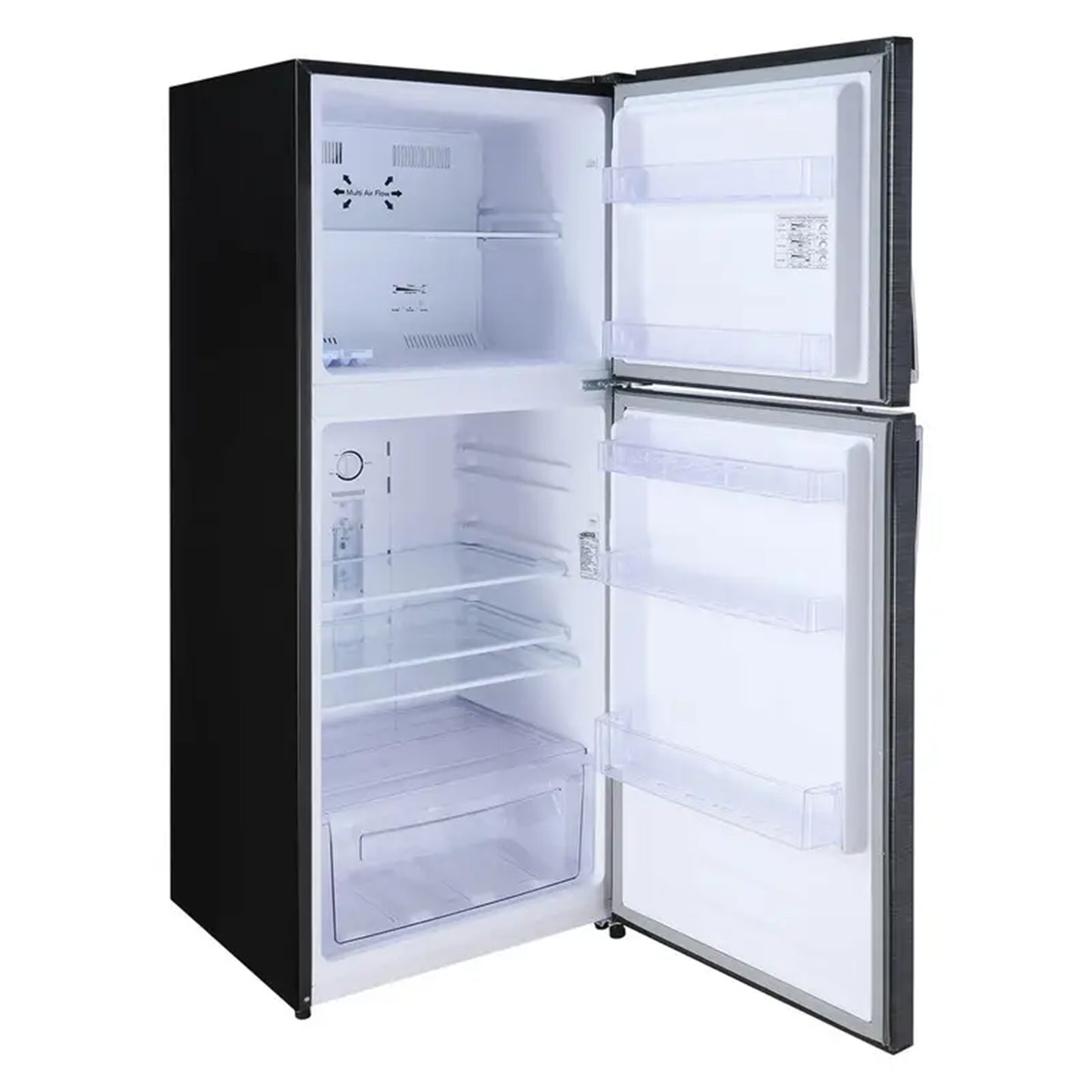 Fresh Refrigerator 369 Liters, Black - FNT-B400BB