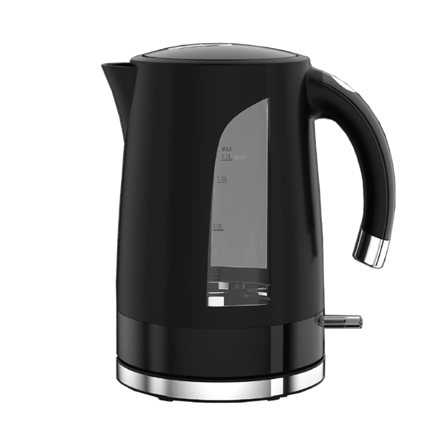 Fresh Plastic Electric Kettle 1.7 Liters Black