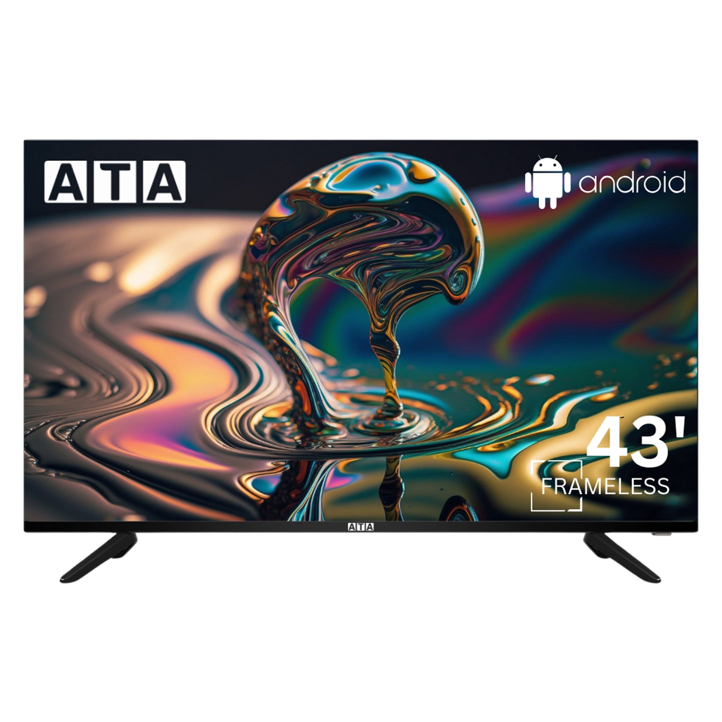 ATA Smart Android FHD LED TV 43 inch Frameless - ATA43FLS