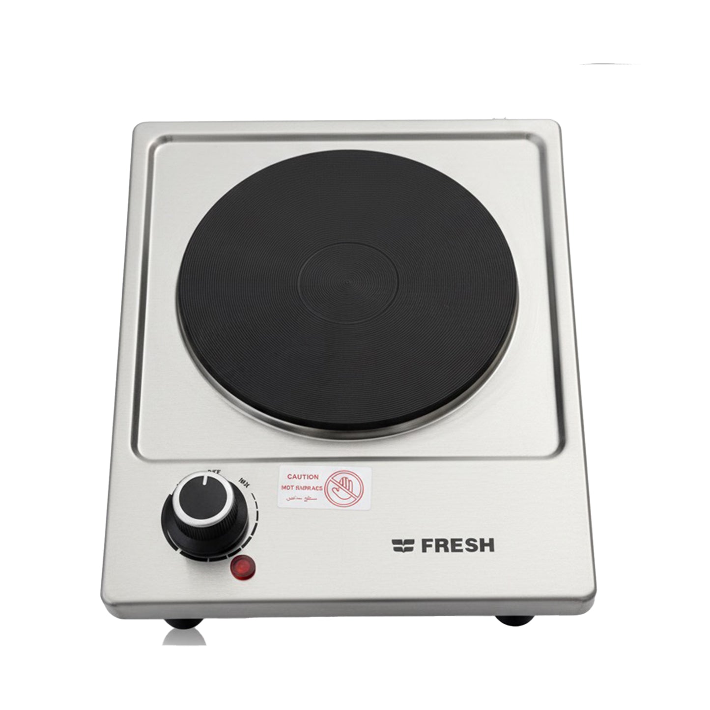 Fresh Single Hot Plate Stainless Steel 1500 Watt