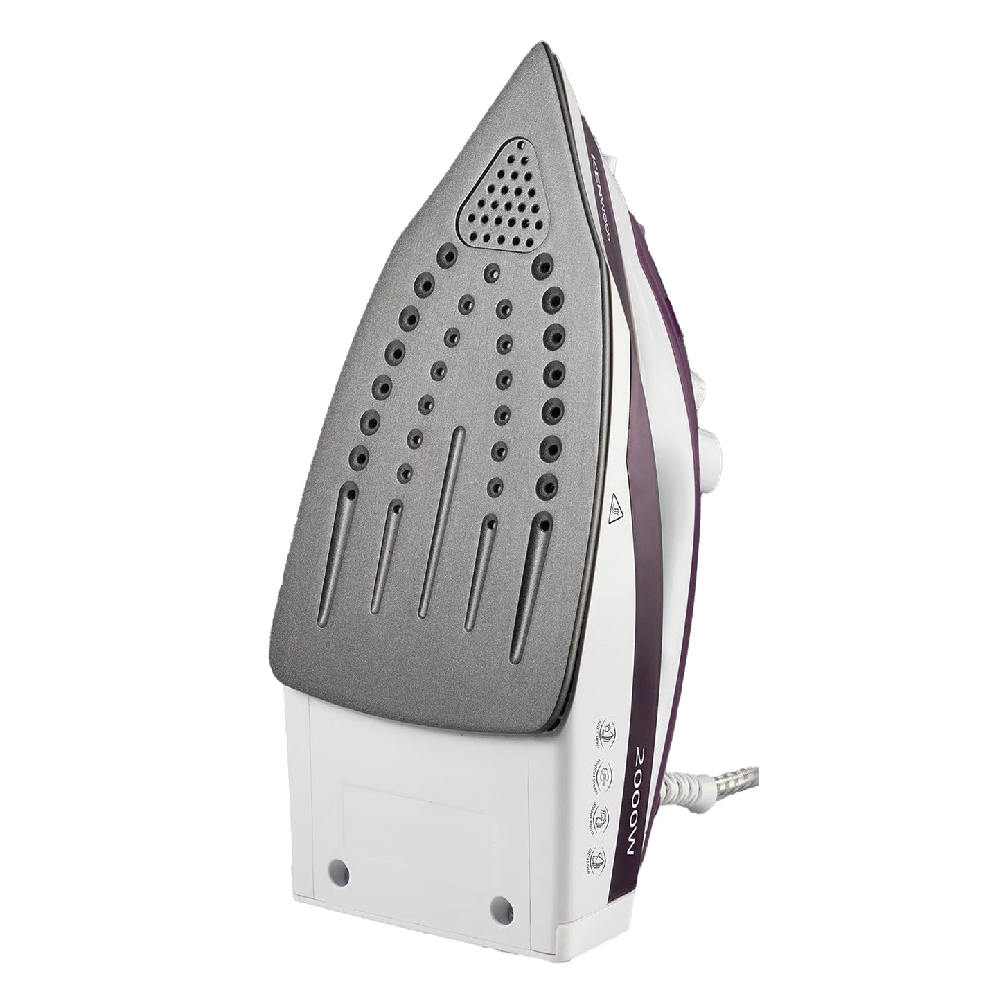 Kenwood Steam Iron 2000 Watt, Teflon Base - STP46