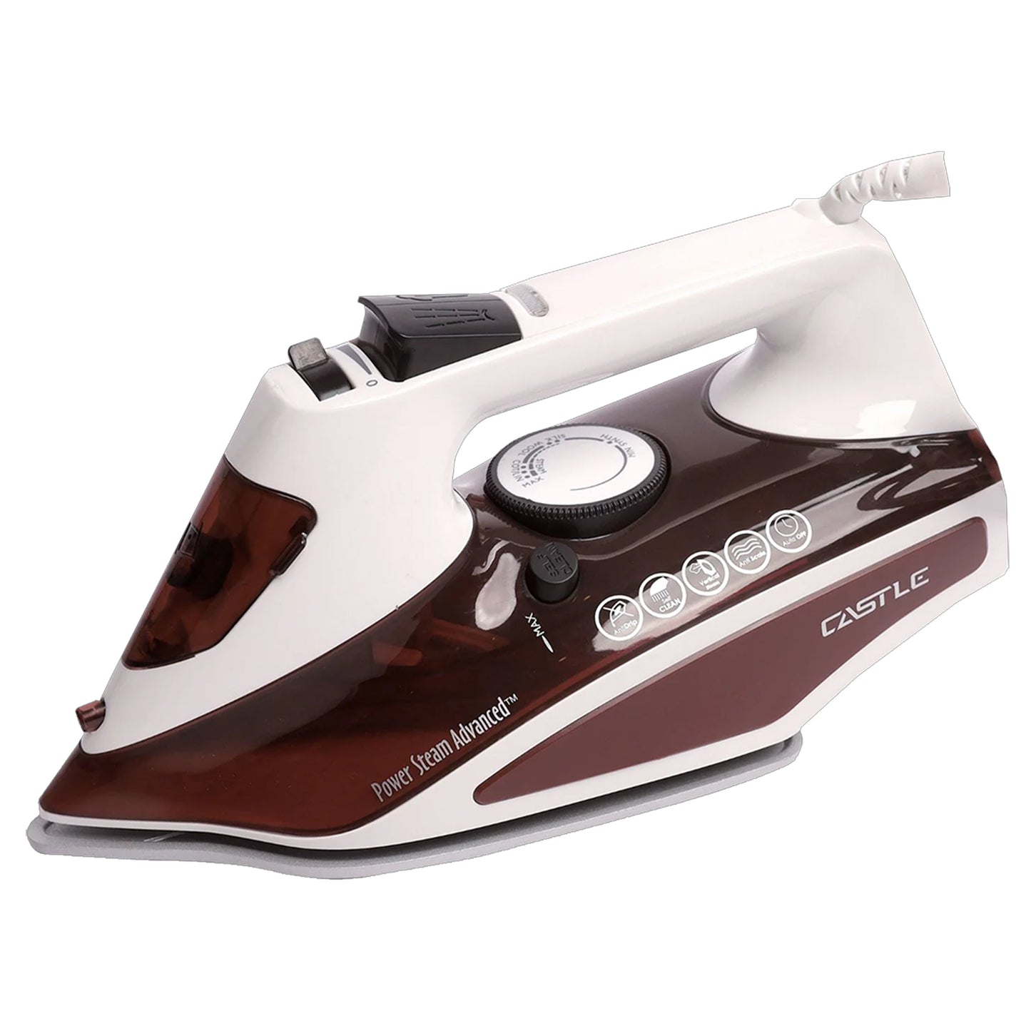 Castle Steam Iron, 2400 Watt, Nano Ceramic Base - SI2024C