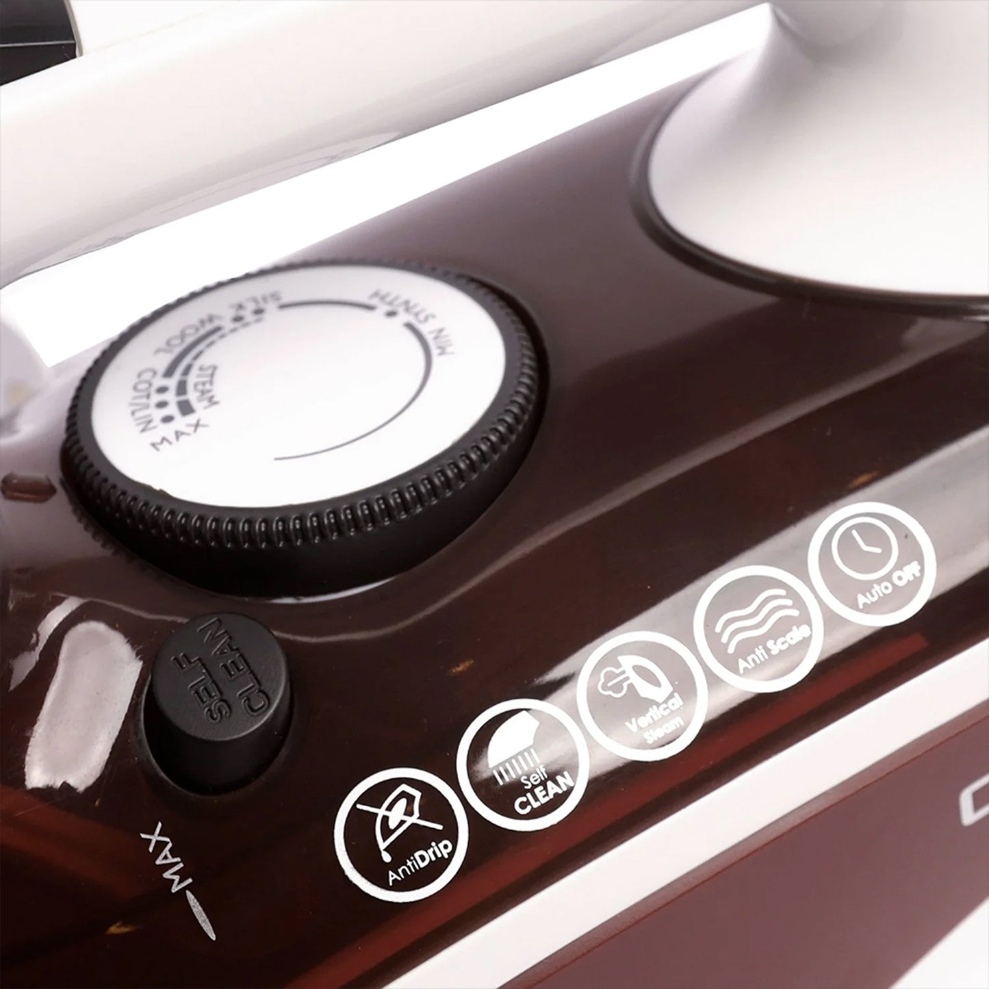 Castle Steam Iron, 2400 Watt, Nano Ceramic Base - SI2024C