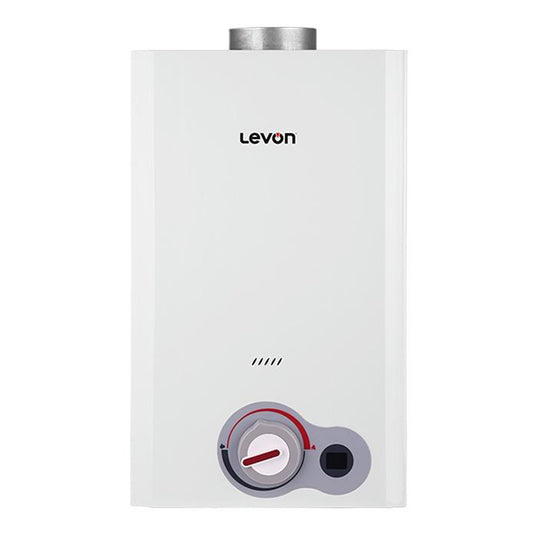 Levon Gas Water Heater 10 Liters with Charger and Chimney