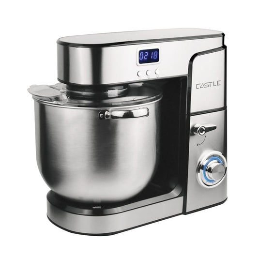 Castle Stand Mixer 10 Liters, 2200 Watt, 6 Speeds, Digital Display - SM2010