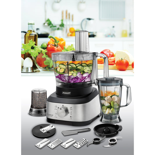 Smart Food Processor 2000W 56 Functions Black - SFP417SE