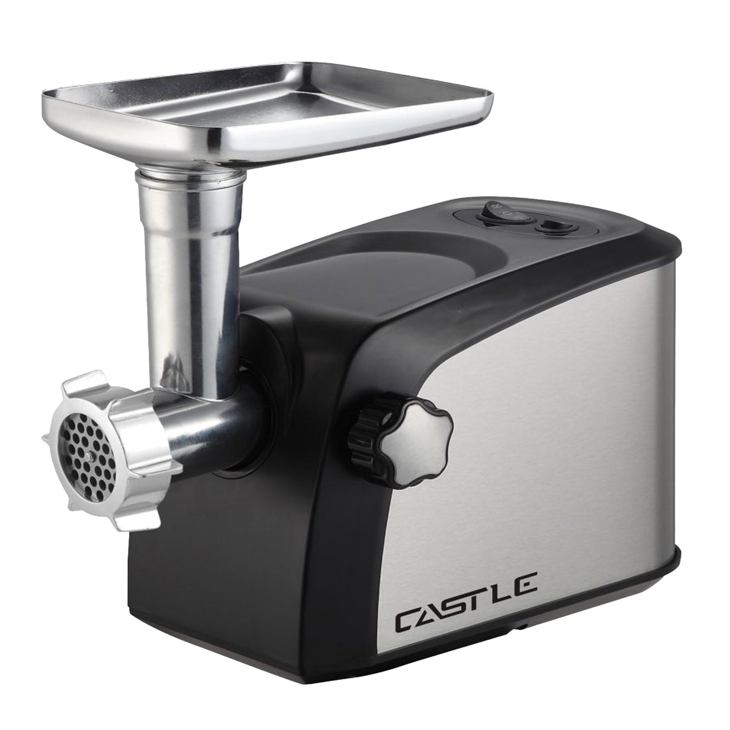 مفرمة لحمة كهربائية كاسيل، 2600 وات، اسود فضي - MGS2600 