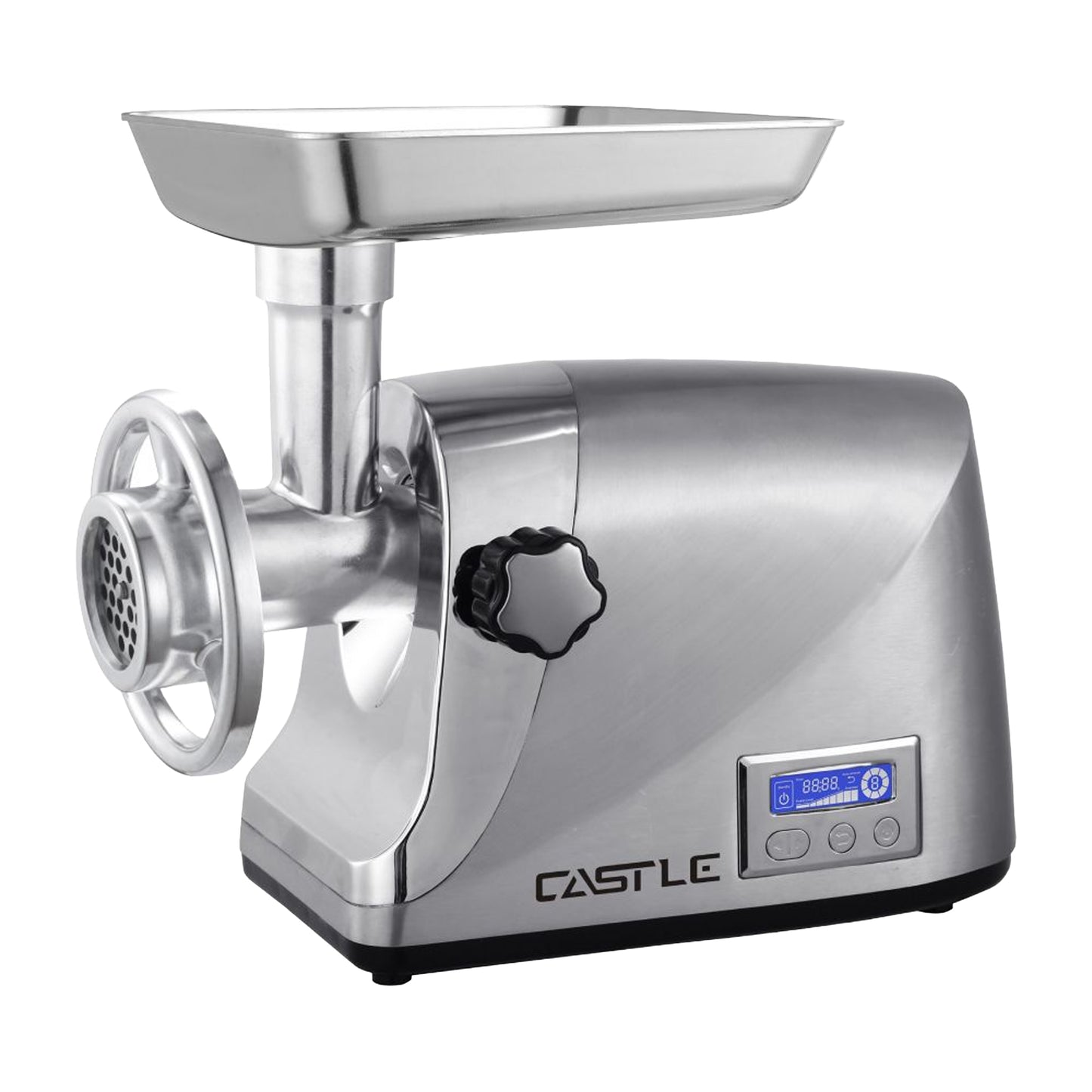 مفرمة لحمة كهربائية كاسيل، 3600 وات، اسود فضي - MGA3600