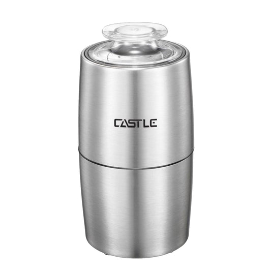 Castle Coffee and Spices Grinder, 200 Watt, 60 grams, Stainless Steel - CG2060