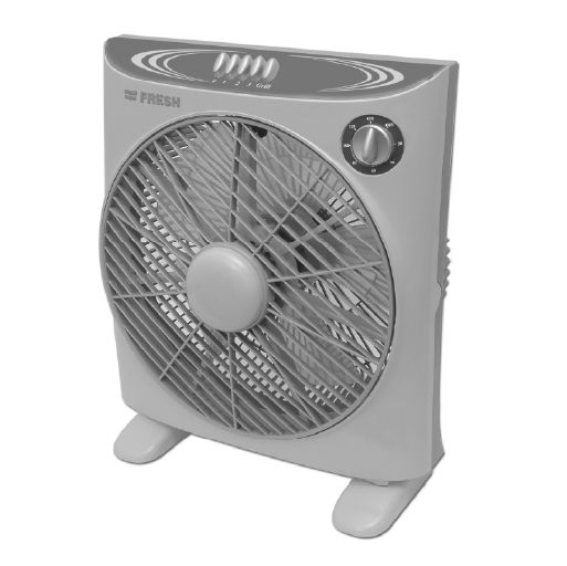 Fresh Box Fan Amar 14 Inches with Timer