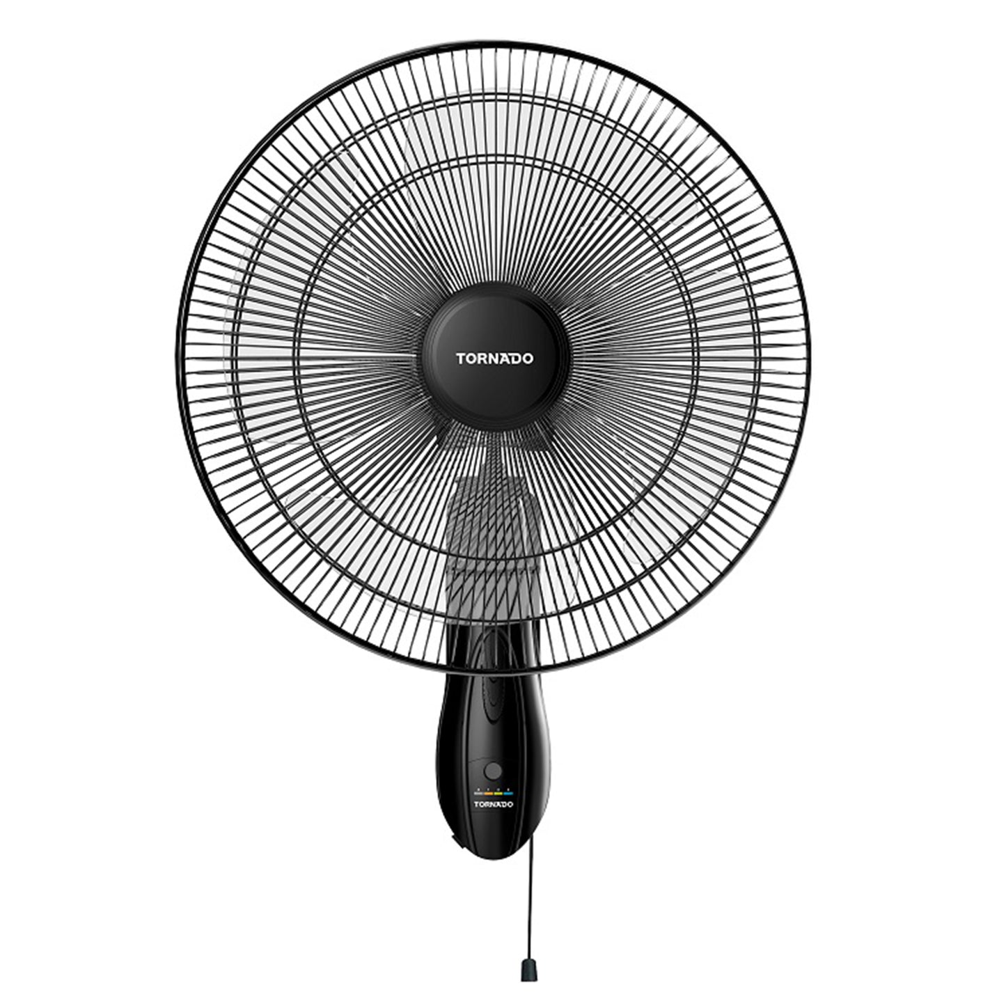 Tornado Wall Fan 16 Inches Black TWF-16