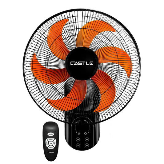Castle Wall Fan 18 Inches 6 Blades With Remote Control - FAW 1918 RD